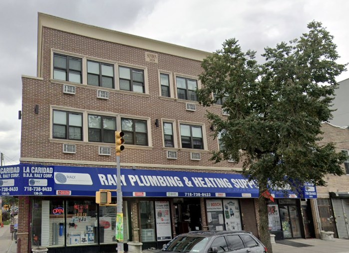 Raly Plumbing & Heating Supply storefront at 130-24 Liberty Ave, South Richmond Hill